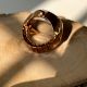 Handcrafted 18K Gold Plated Watch Ring